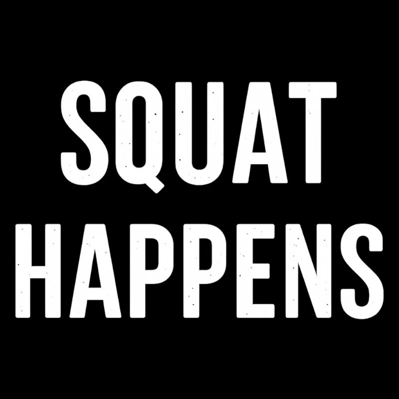 Squat audacieux Happen Design rétro