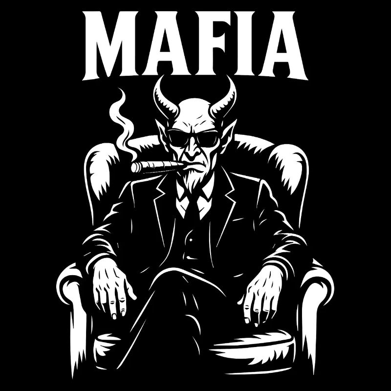 Mafia mephisto smoking Cigar