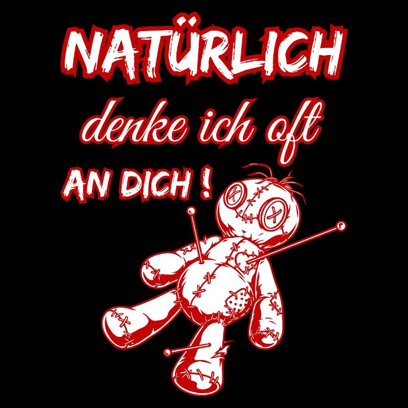Natürlich denke ich oft an dich! - Voodoo Puppe