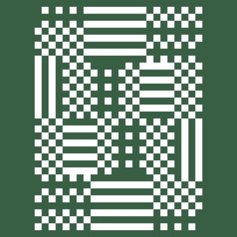 GridFlux Monochromes optisches Muster