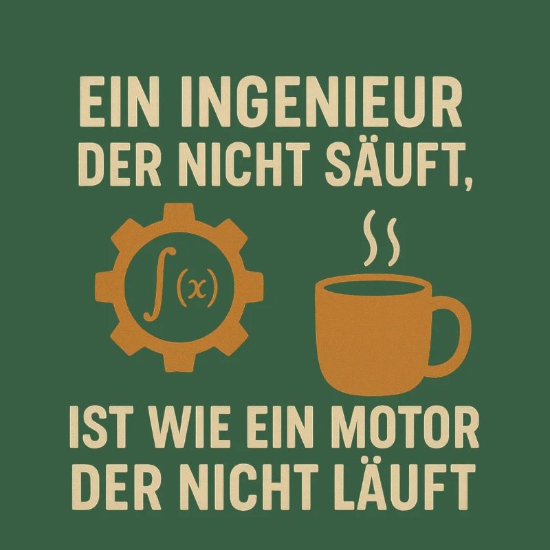Ingénieur Humour Coffee Engine