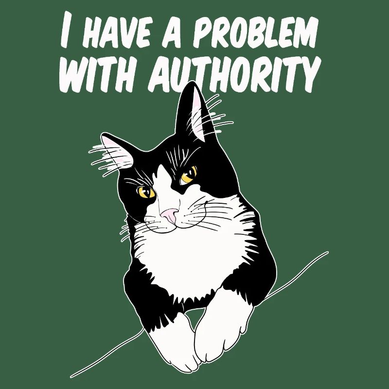 Cat Defies Authority