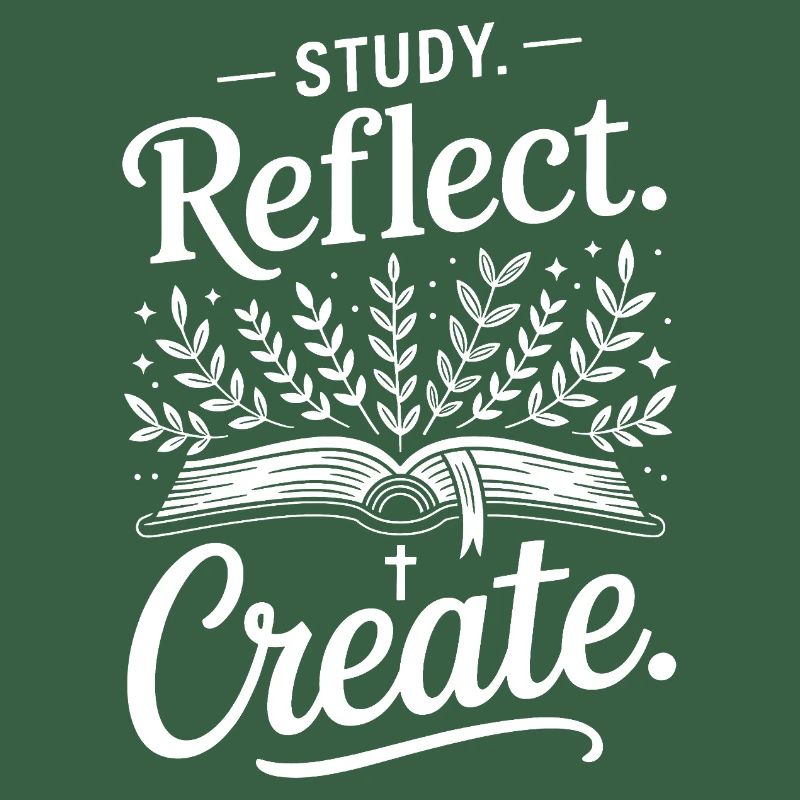 Study Reflect Create Book Botanicals