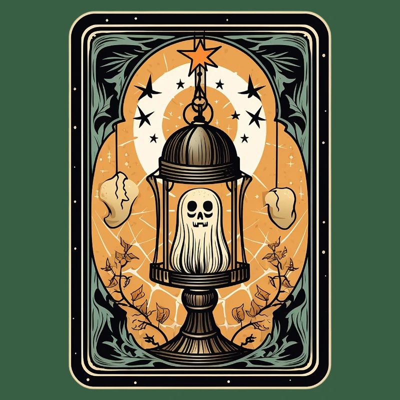 Fantôme dans une cage Cage de Tarot