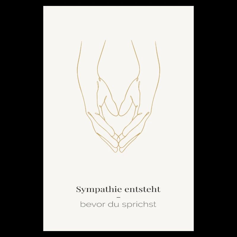  Sympathie entsteht – bevor du sprichst