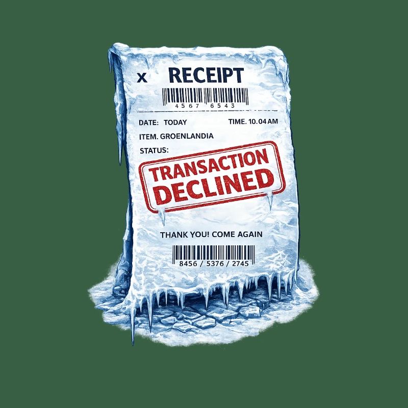 Reçu gelé : Transaction refusée