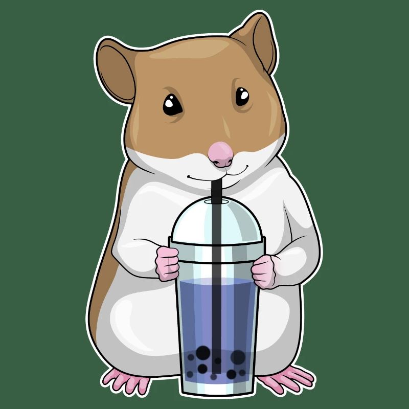 Hamster Bubble Tea