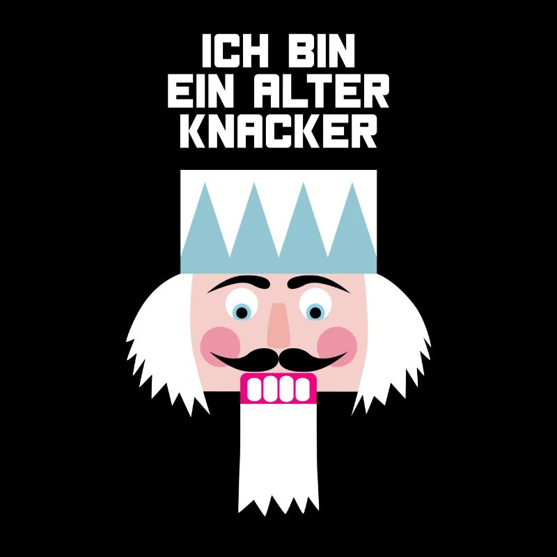 Nussknacker alter Knacker Opa Weihnachten Quote