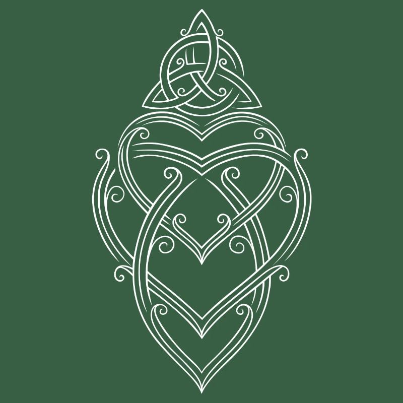 Nut knot Trinity Symbol Triqueta Triquetra