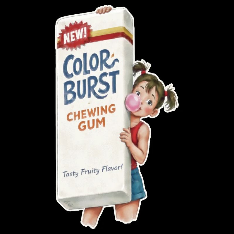 Chewing-gum rétro