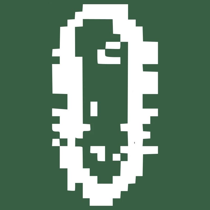 Germe de pixel art bactérien