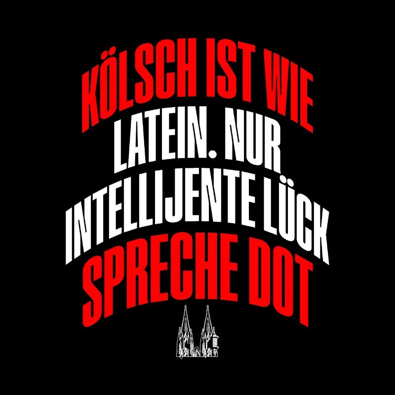 Köln Kölsch Dialekt Spricht Intelligente Sprache