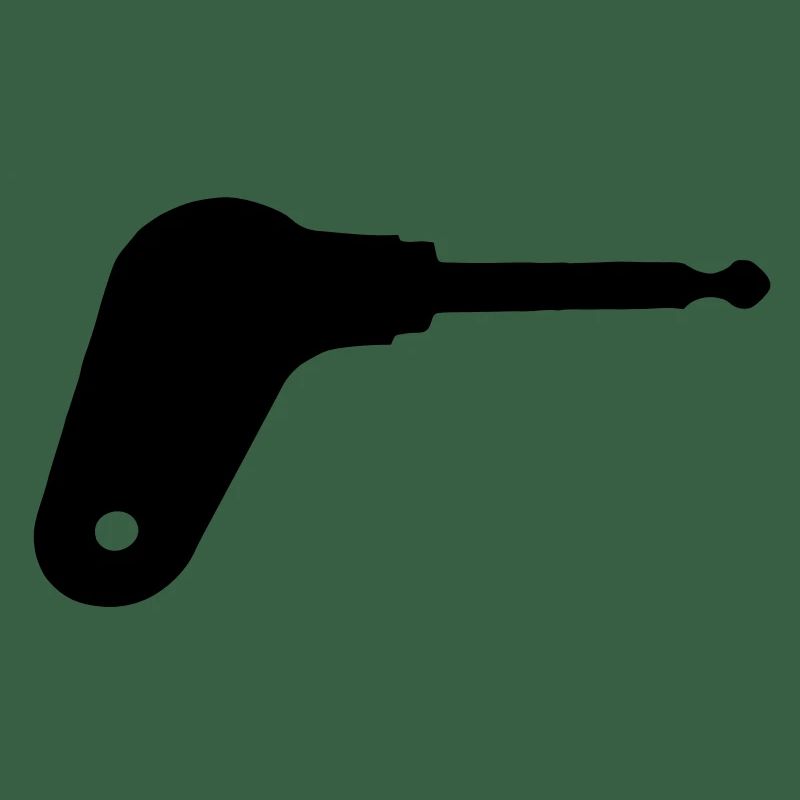 Oldtimer tractor ignition key