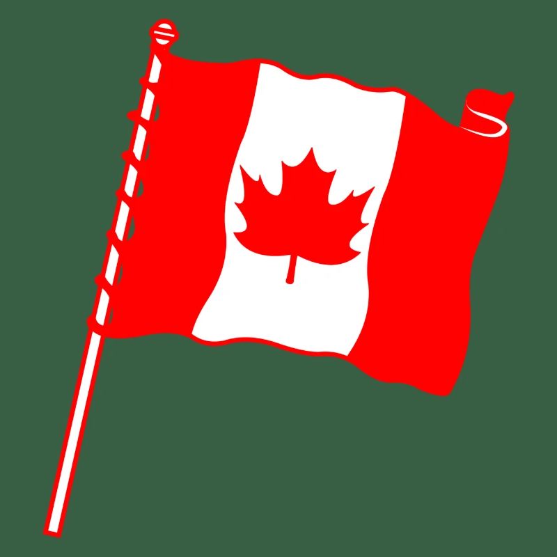 Flag: Canada maple leaf