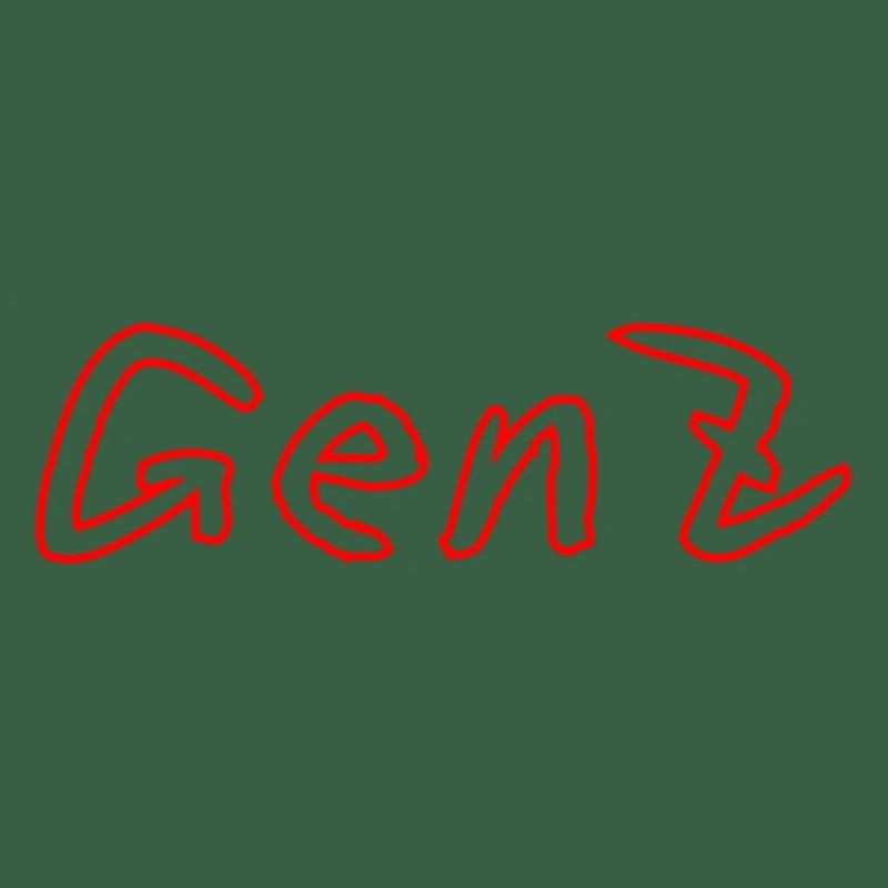 GenZ Graffiti Red