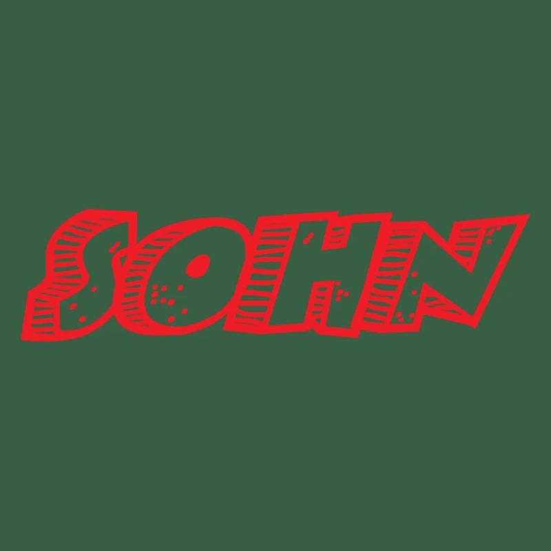 Son Retro Comic Letters Design
