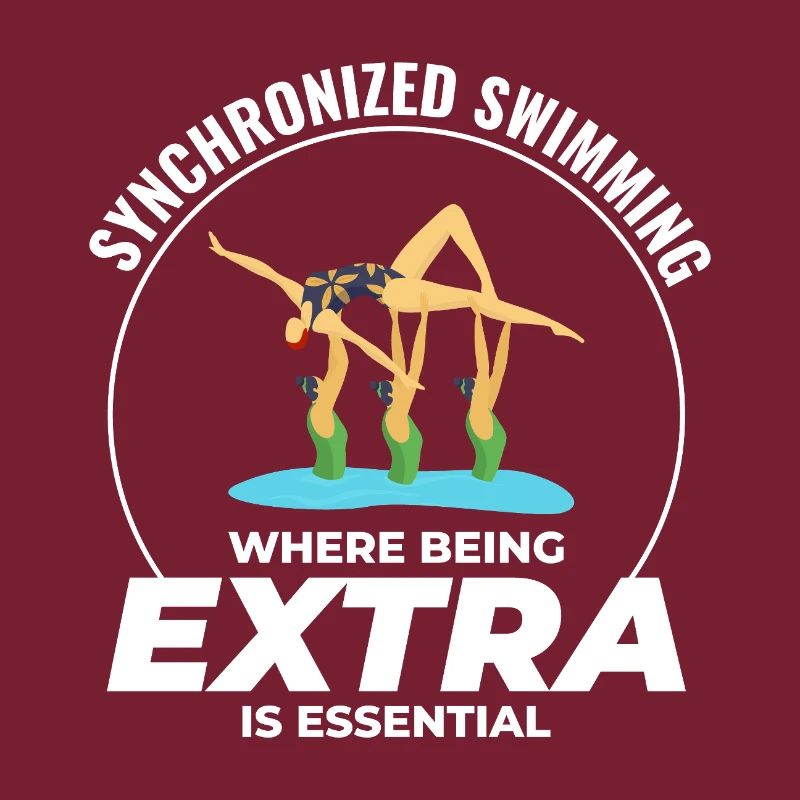Synchronschwimmen, wo man extra ist