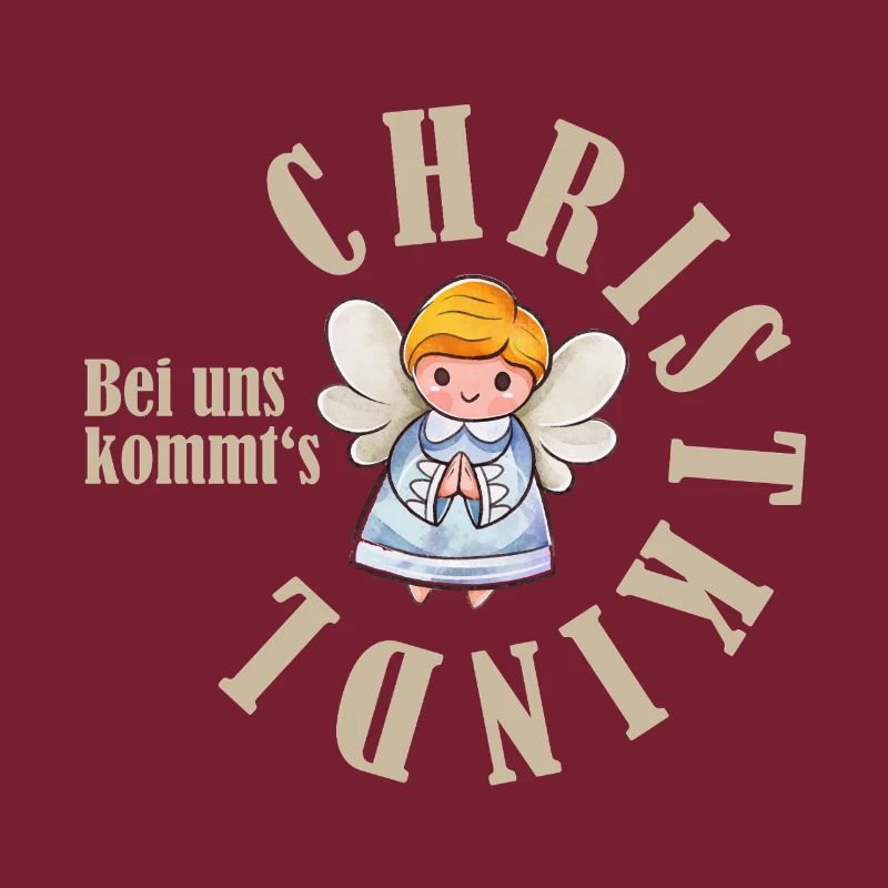 Avec nous vient le design du cercle doux de l’Enfant Jésus