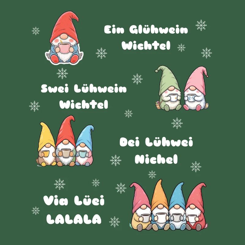 Gnome de Noël Vin chaud