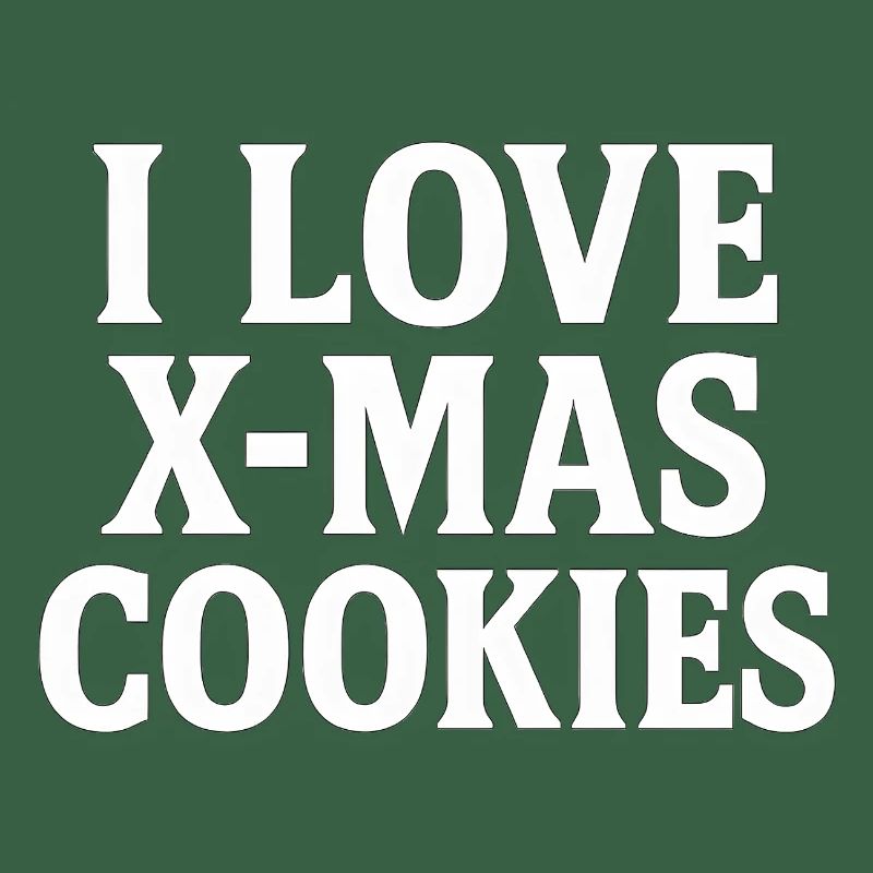 J’adore les biscuits de Noël