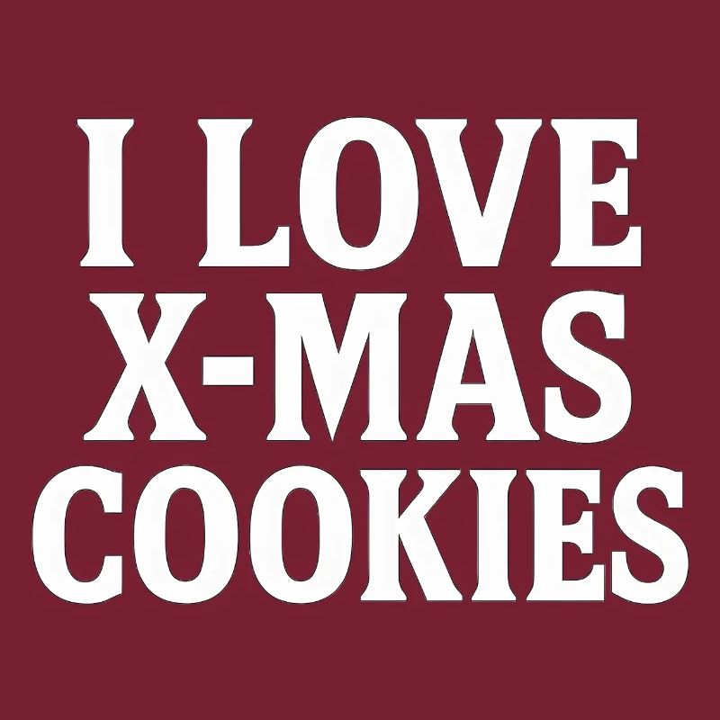 J’adore les biscuits de Noël