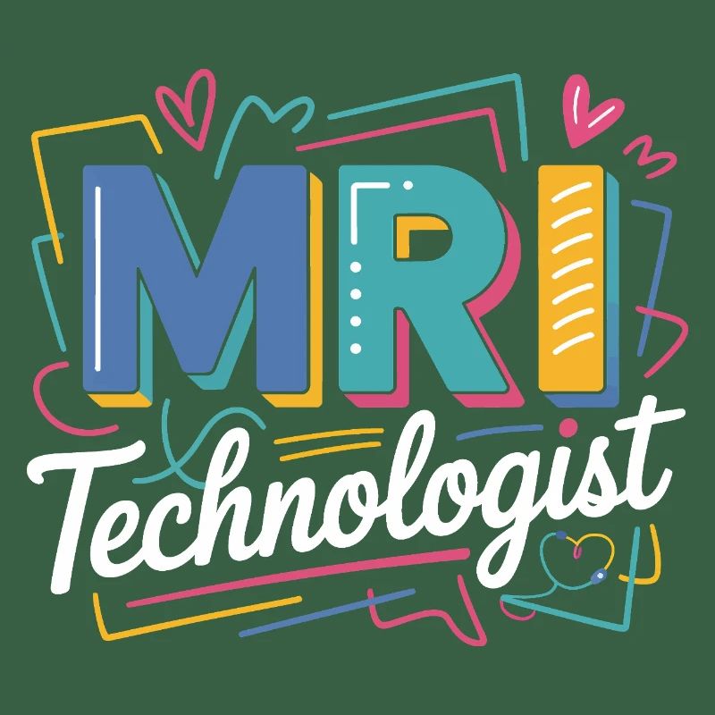 Explosion des couleurs du technologue IRM