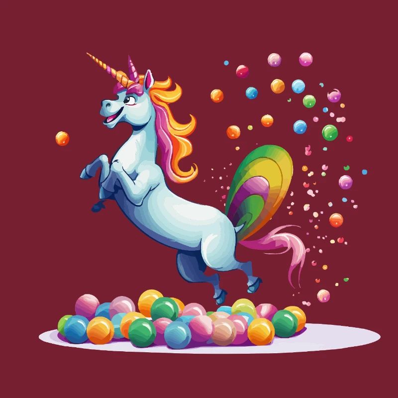 Glowing Unicorn Bale Joy