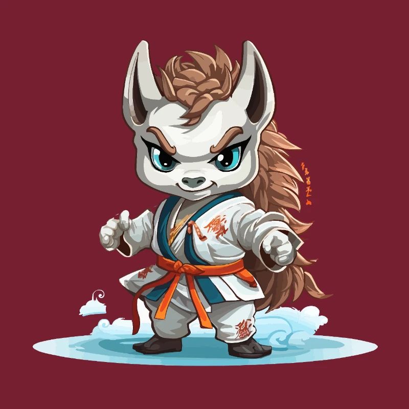 Fierce Snow Fox
