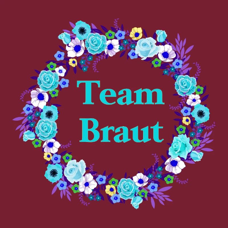 Team Braut Blütenkranz