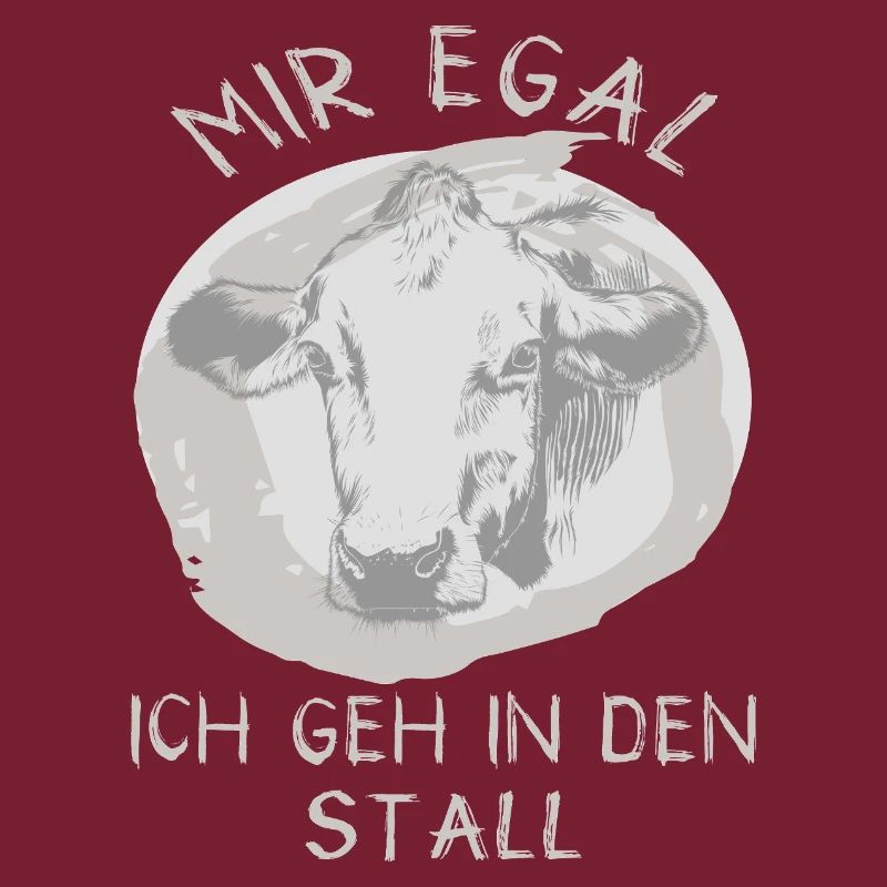Kuh Spruch Stall Humor