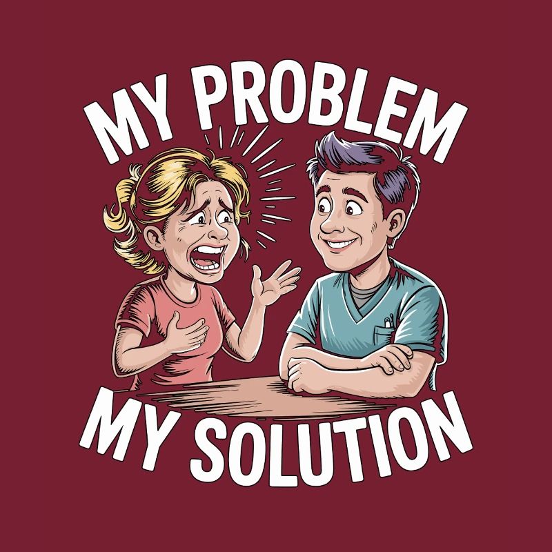 Pediatric OT My Problem My Solution Pictogram Dad