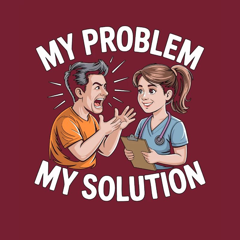 Pediatric OT My Problem My Solution Pictogram Mom
