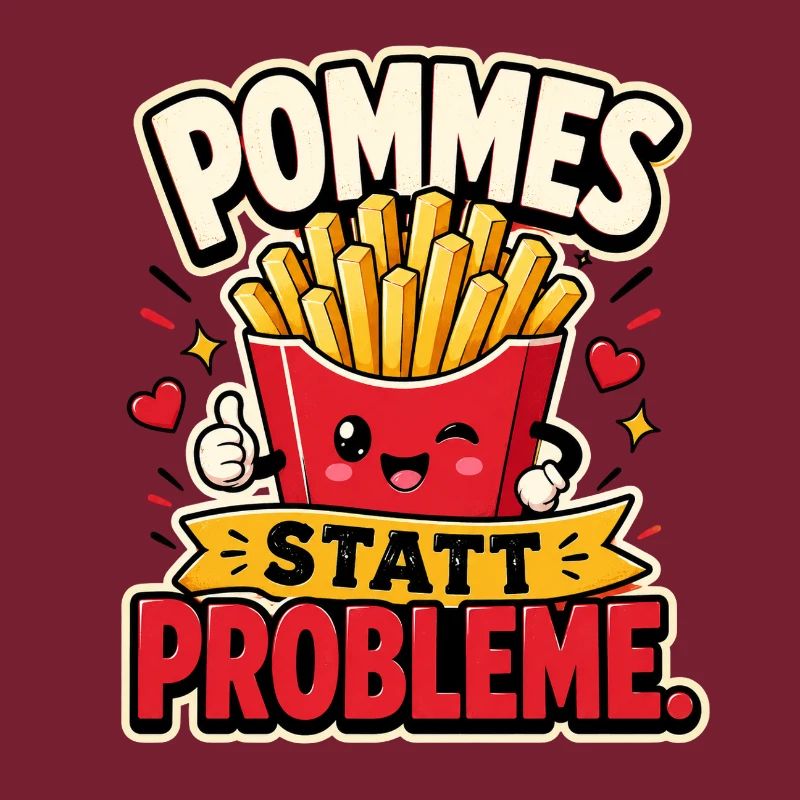 Frites au lieu de problèmes