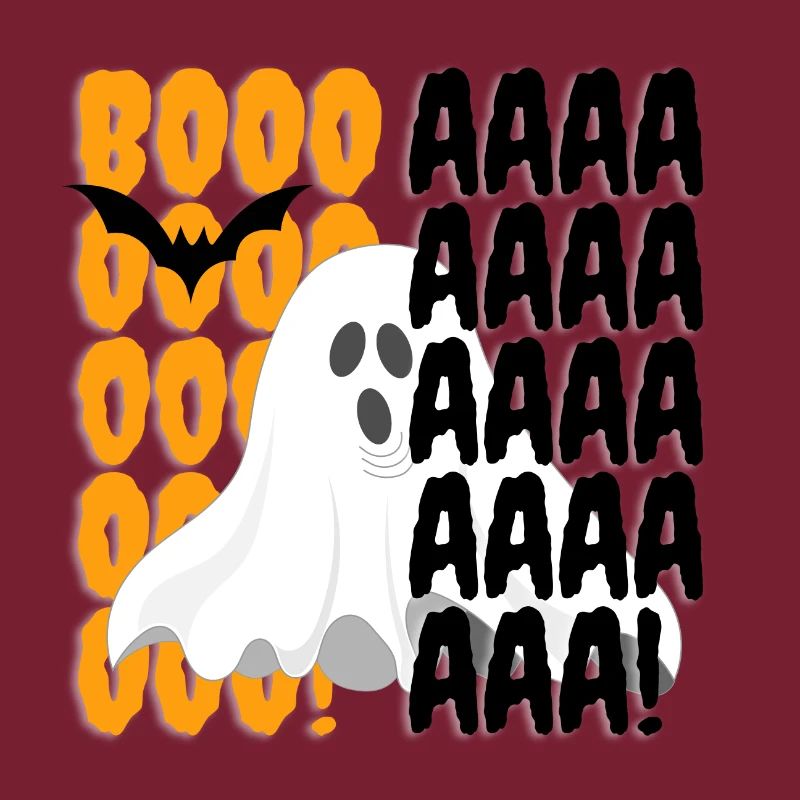 Halloween Geist Boo Muster