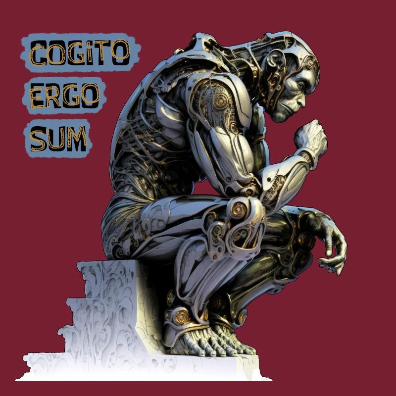 Cogito 02 - Cyborg Thinker Cogito Ergo Sum