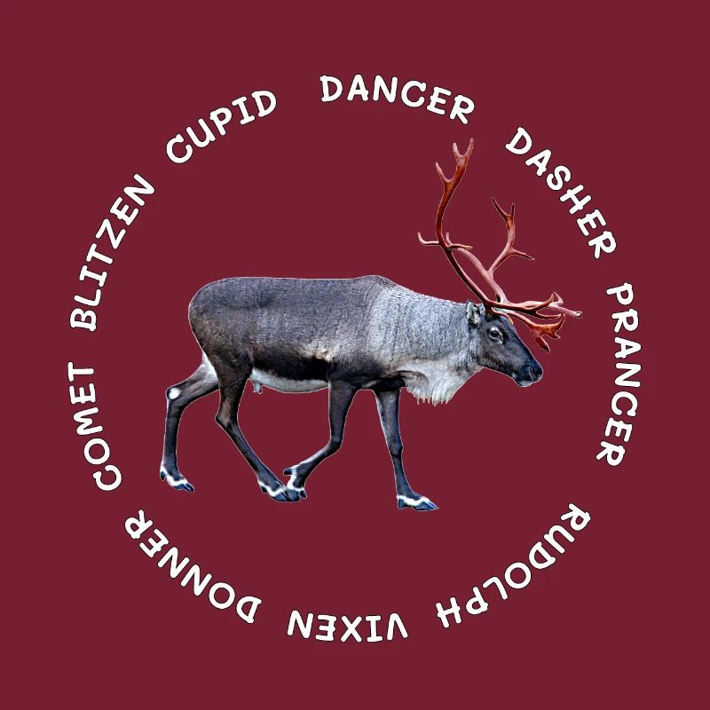 All santas reindeer