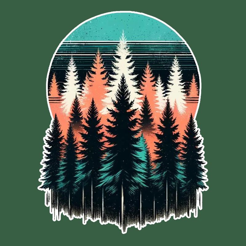 Forest Light Sunset