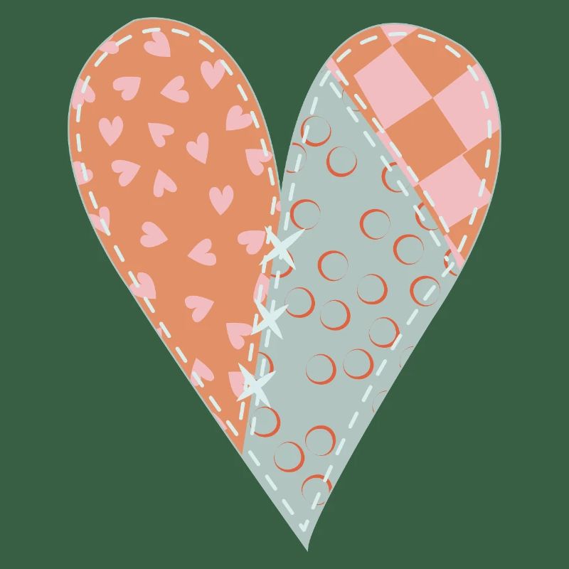 Coeur Patchwork No8