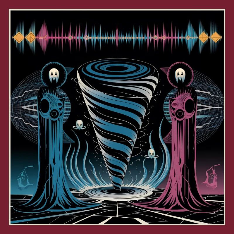 Futuristic Mystical Spiral Duo