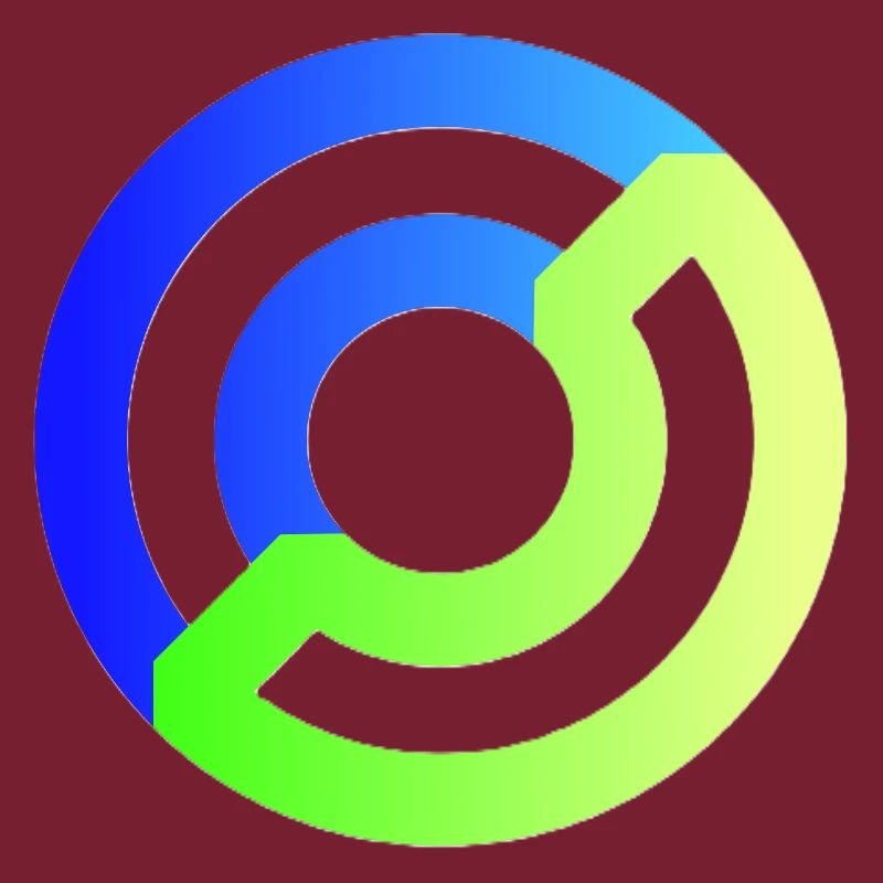 Futuristisches Spiral Abstraktes Design