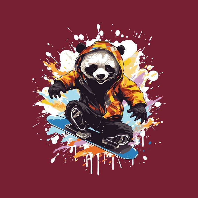 Panda Snowboard