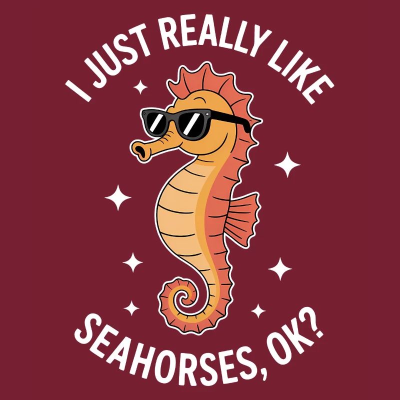 Hippocampe qui dit un drôle d’hippocampe Cadeau