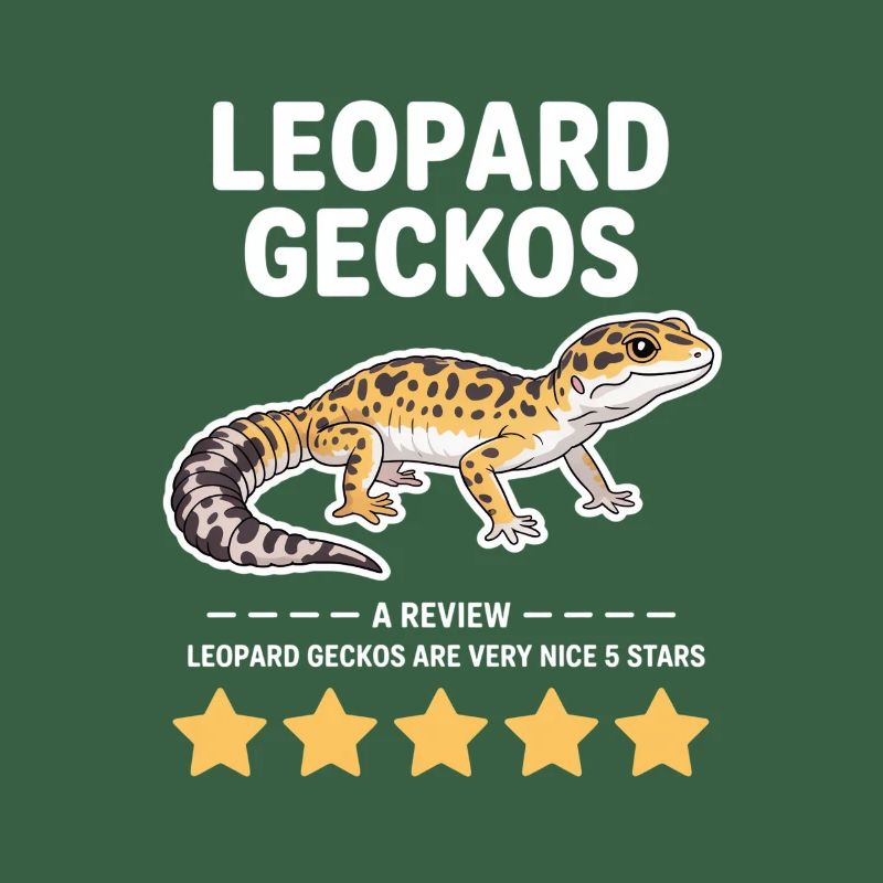 Leopard Gecko Pride Illustration