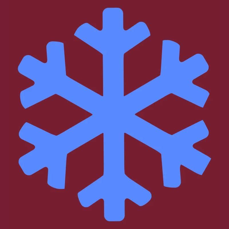 Winter Crystal Snowflake