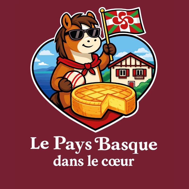 Pays Basque dans le Cœur Pottok Gâteau Basque