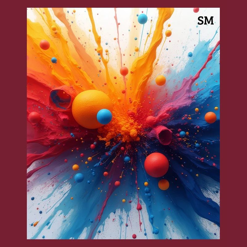 Abstract Color Explosion