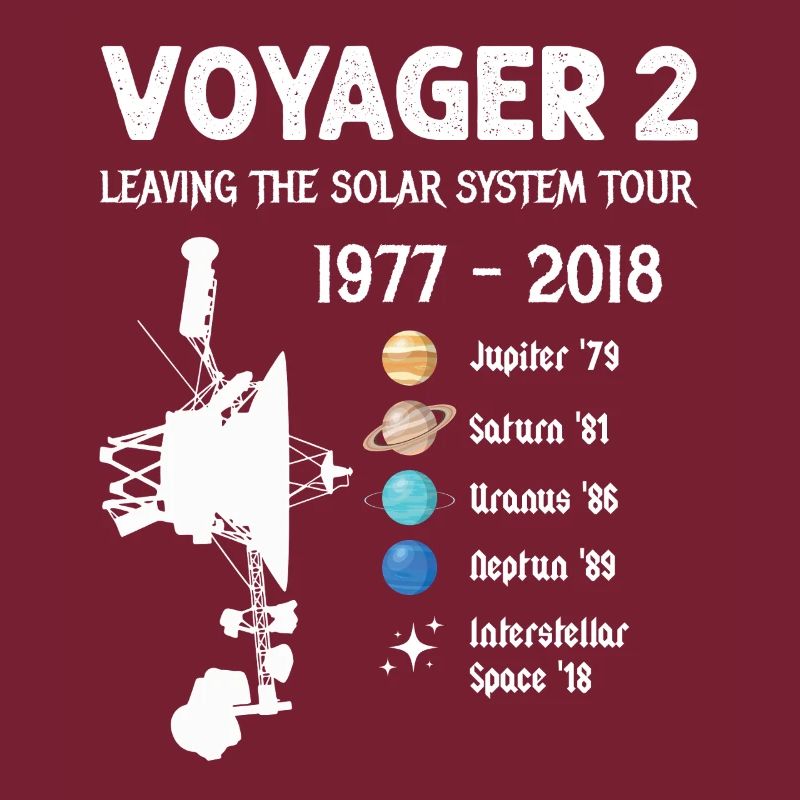 Le vaisseau spatial Voyager 2 quitte la tournée du système solaire