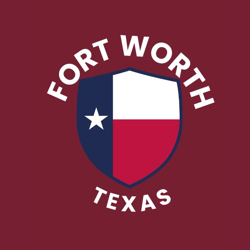 Fort Worth Texas Shield Pride