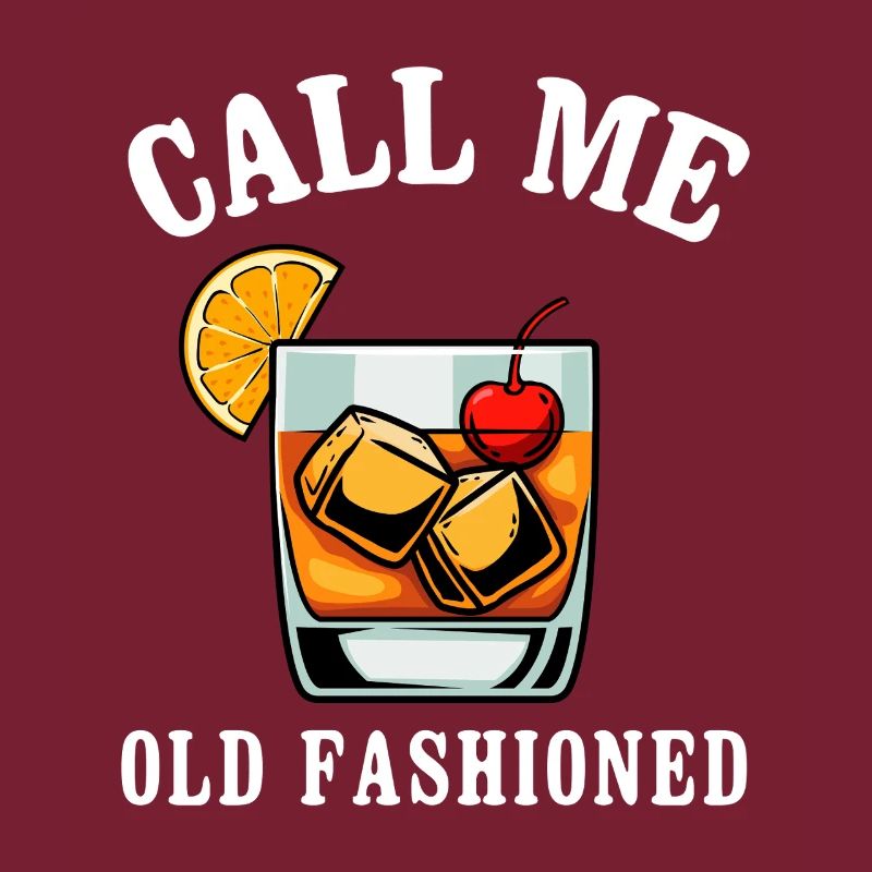Graphique de cocktail whisky à l’ancienne