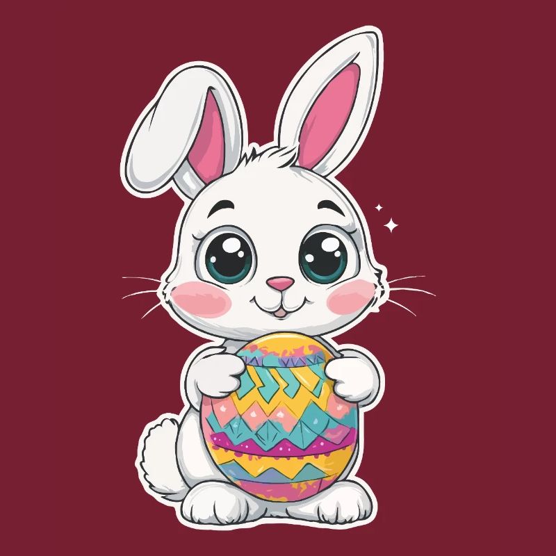 Lapin mignon lapin de Pâques mignon lapin de Pâques